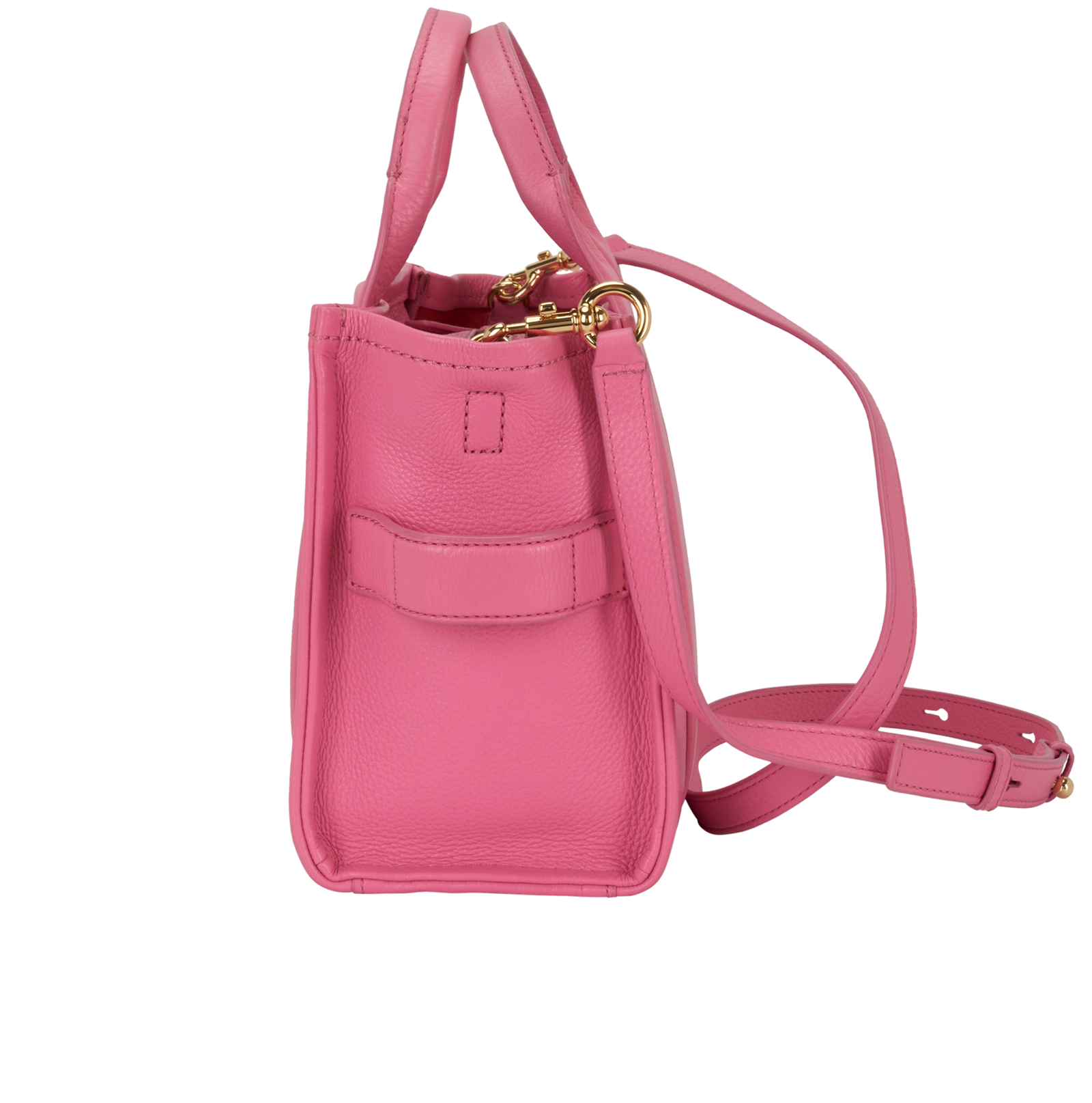 Small Tote Bag, &pound;120, Handbags, Pink, Leather, Bottom view